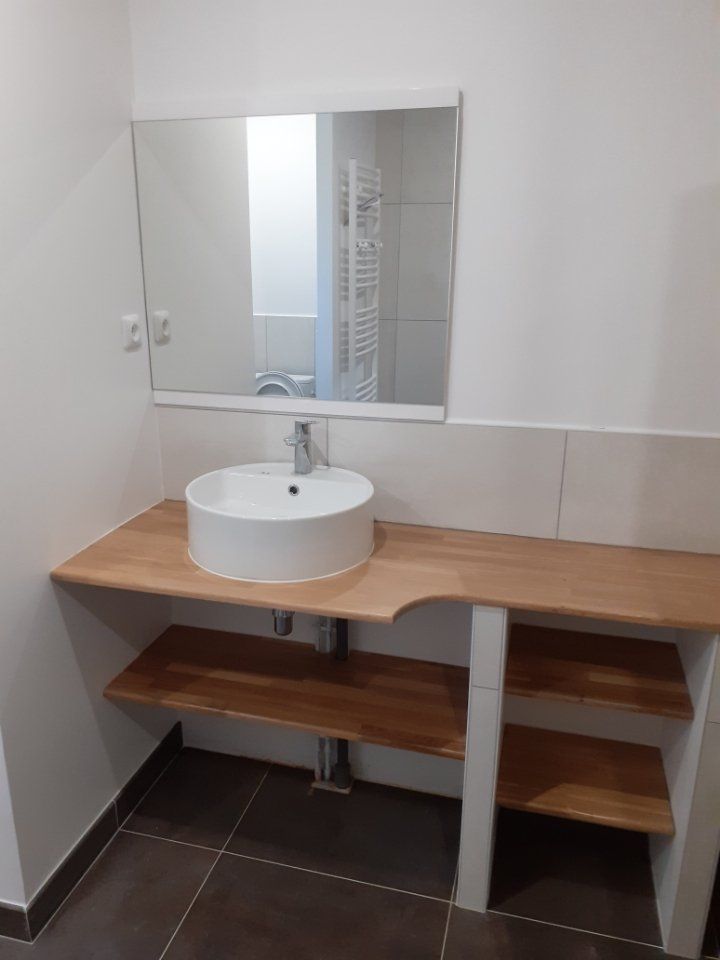 meuble vasque sur mesure