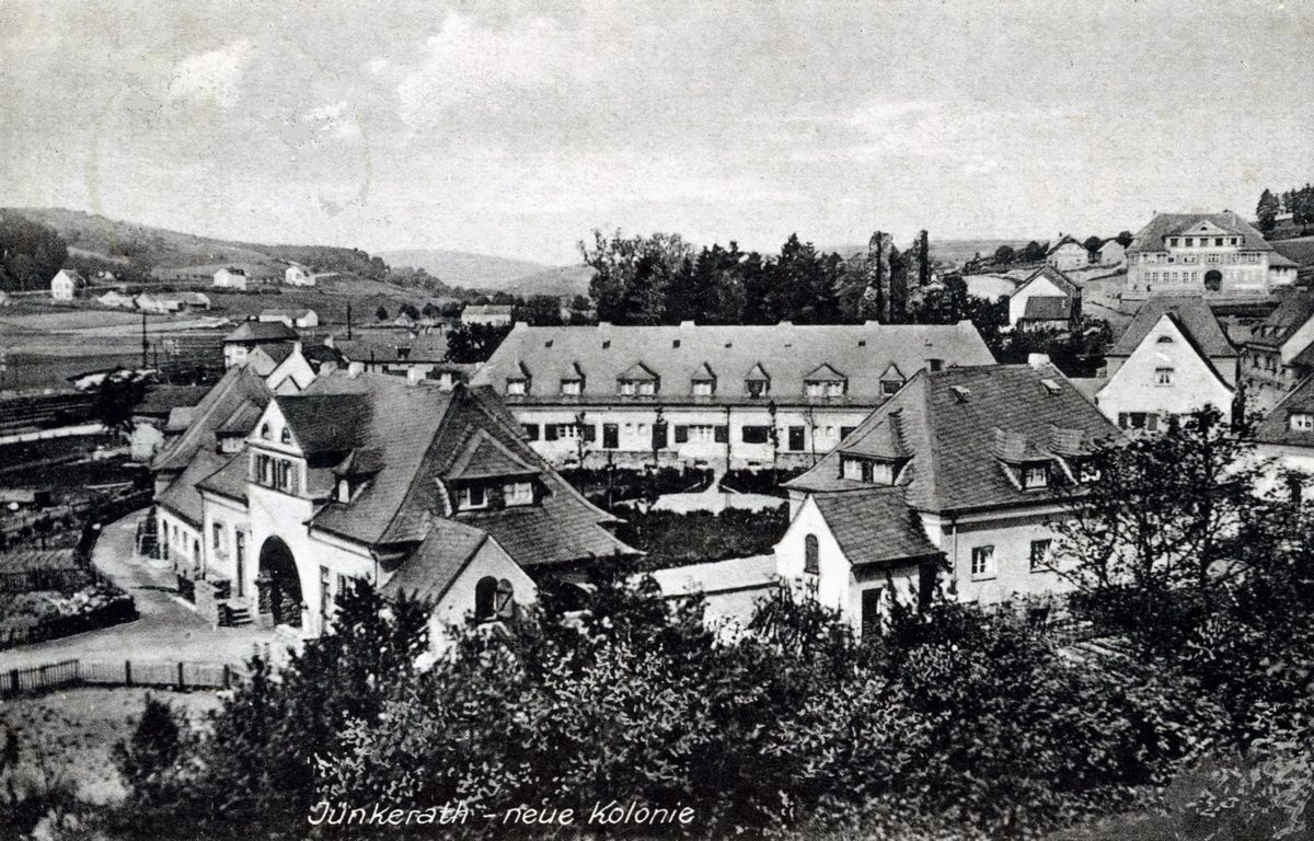 Ansichtskarte der neuen Kolonie Ansichtskarte der neuen Kolonie