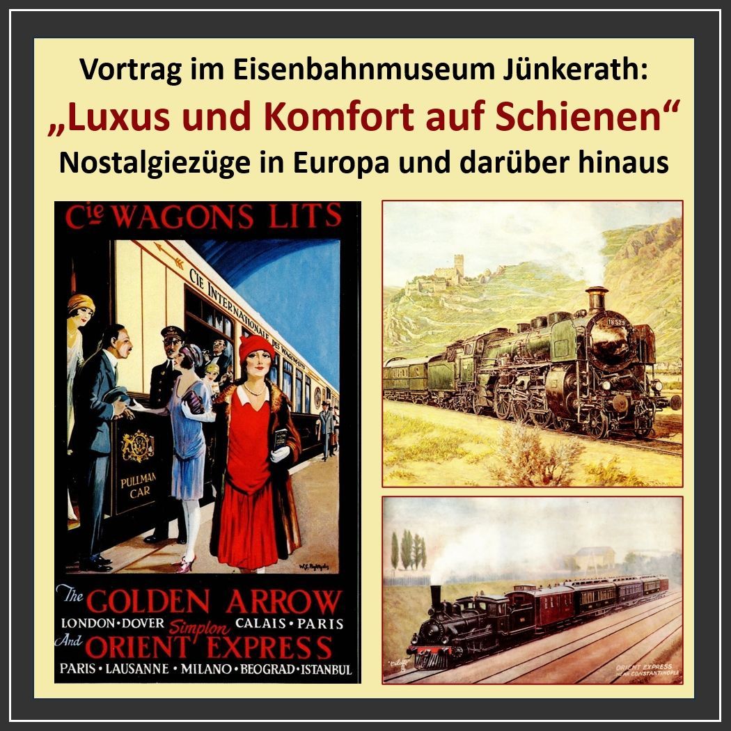 Vortrag Luxus und Komfort auf Schienen