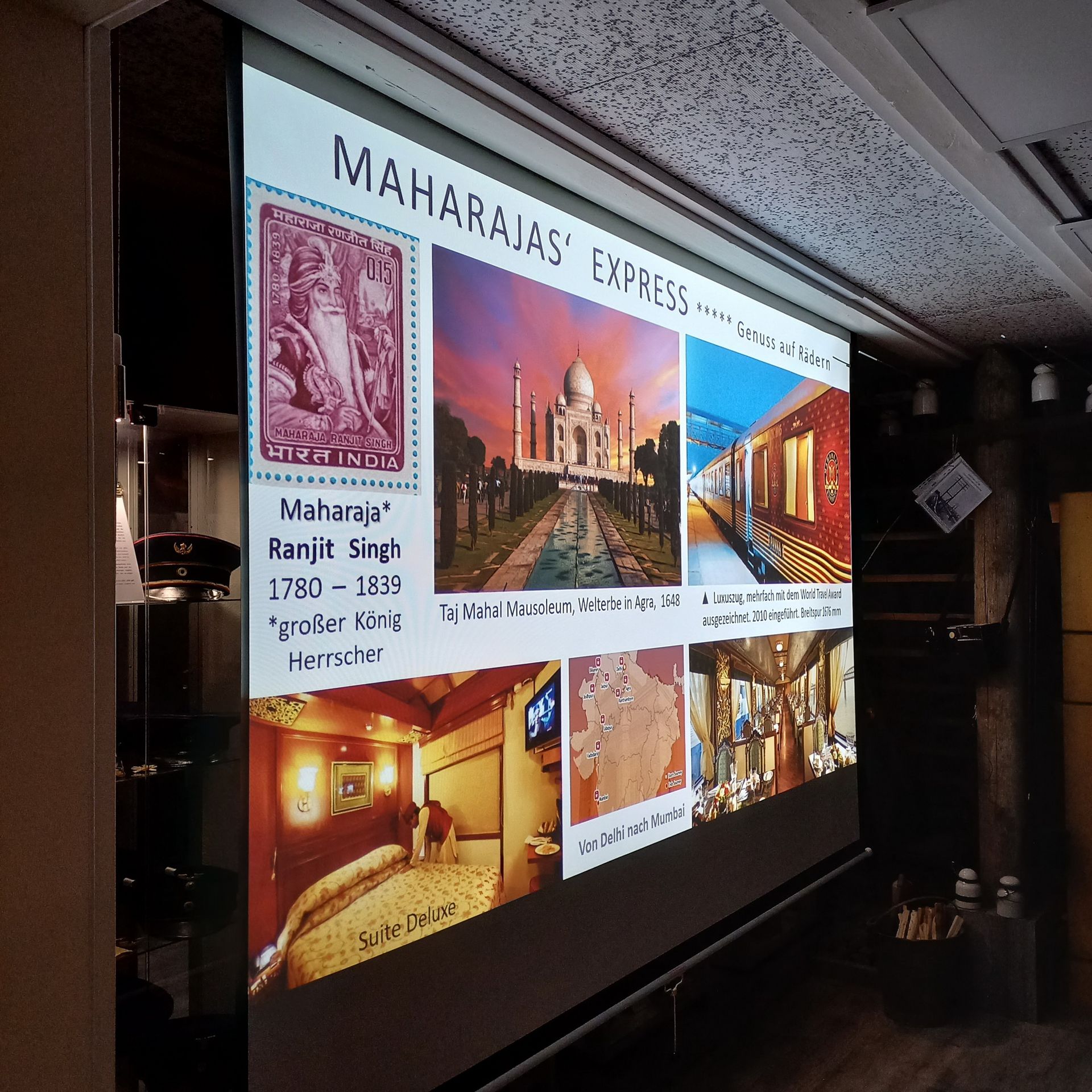 Rückblick zum Vortrag Luxus und Komfort auf Schienen