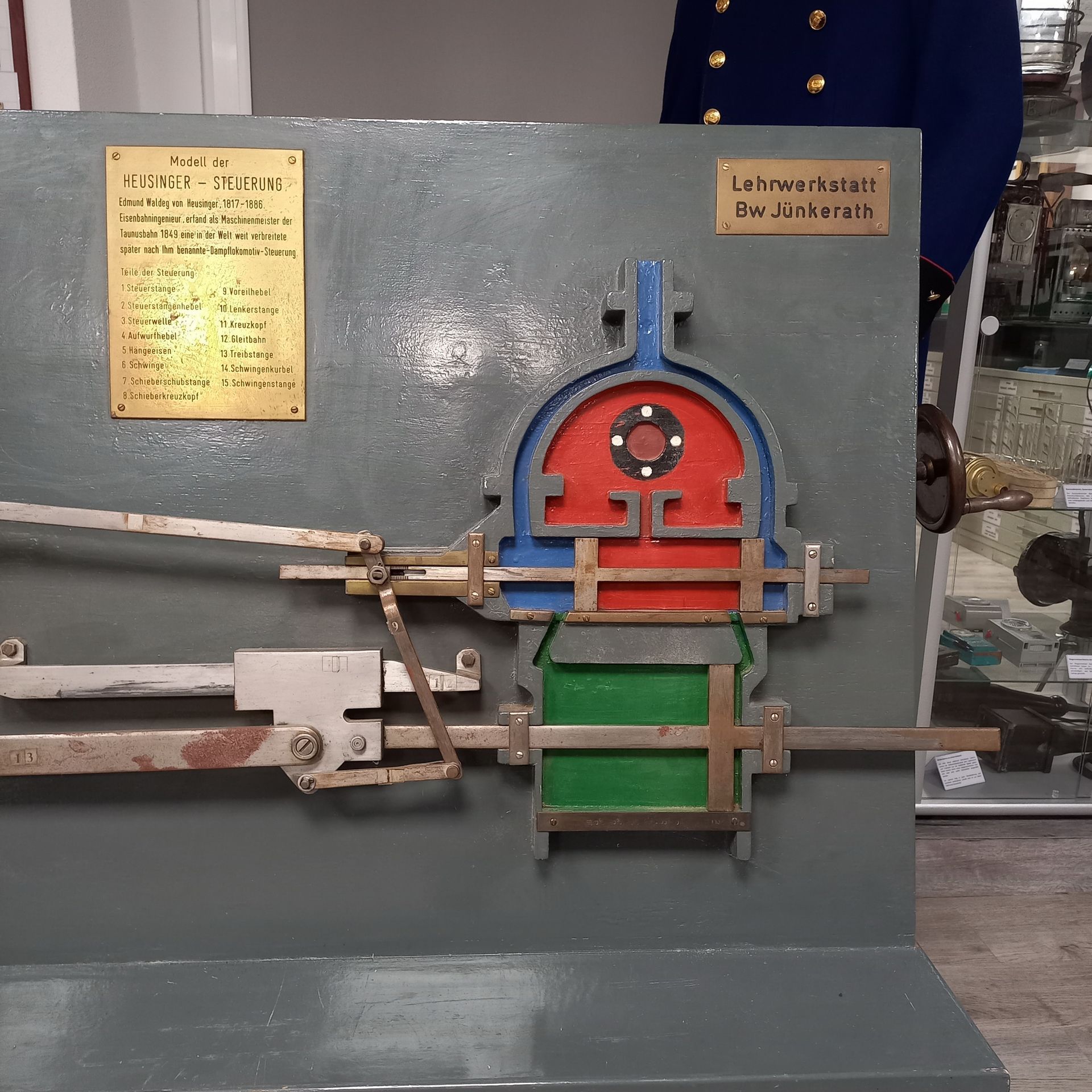 Das Modell einer Heusinger-Steuerung kehrt nach Jünkerath zurück!