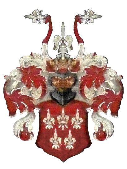 Wappen der geadelten Lorber, um 1601, (c) Martin Lorber