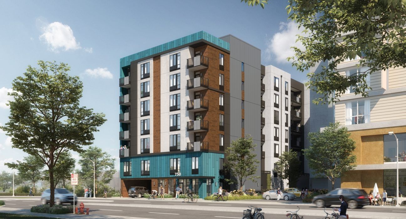 Welcome to Mariposa Place, a new housing project in San José, California.