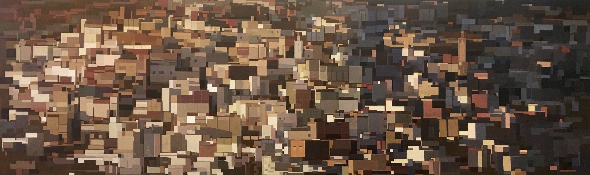 Soy un amante de la rica cultura bereber, de esos exóticos paisajes que se extienden más allá de la frontera. Mis continuos viajes a Marruecos han inspirado las numerosas interpretaciones que he realizado de las abigarradas ciudades de adobe del sur. Desde pequeño quedé fascinado con la plasticidad y el colorido de sus medinas. No puede entenderse esta ciudad sin su estrecha relación con ese entorno circundante. Es lo que he llamado en mi libro  Soy un amante de la rica cultura bereber, de esos exóticos paisajes que se extienden más allá de la frontera. Mis continuos viajes a Marruecos han inspirado las numerosas interpretaciones que he realizado de las abigarradas ciudades de adobe del sur. Desde pequeño quedé fascinado con la plasticidad y el colorido de sus medinas. No puede entenderse esta ciudad sin su estrecha relación con ese entorno circundante. Es lo que he llamado en mi libro