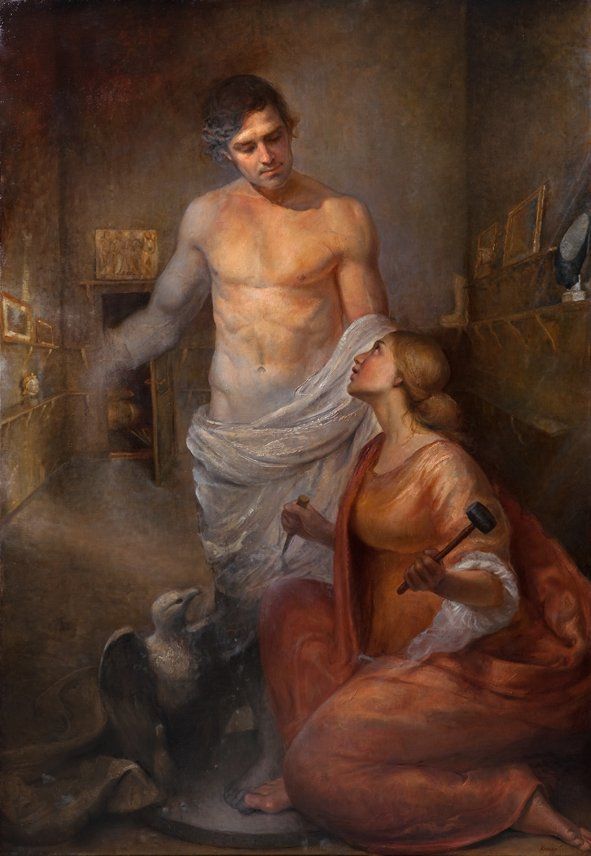 Helene Knoop: pintar el alma desde el alma Helene Knoop: pintar el alma desde el alma