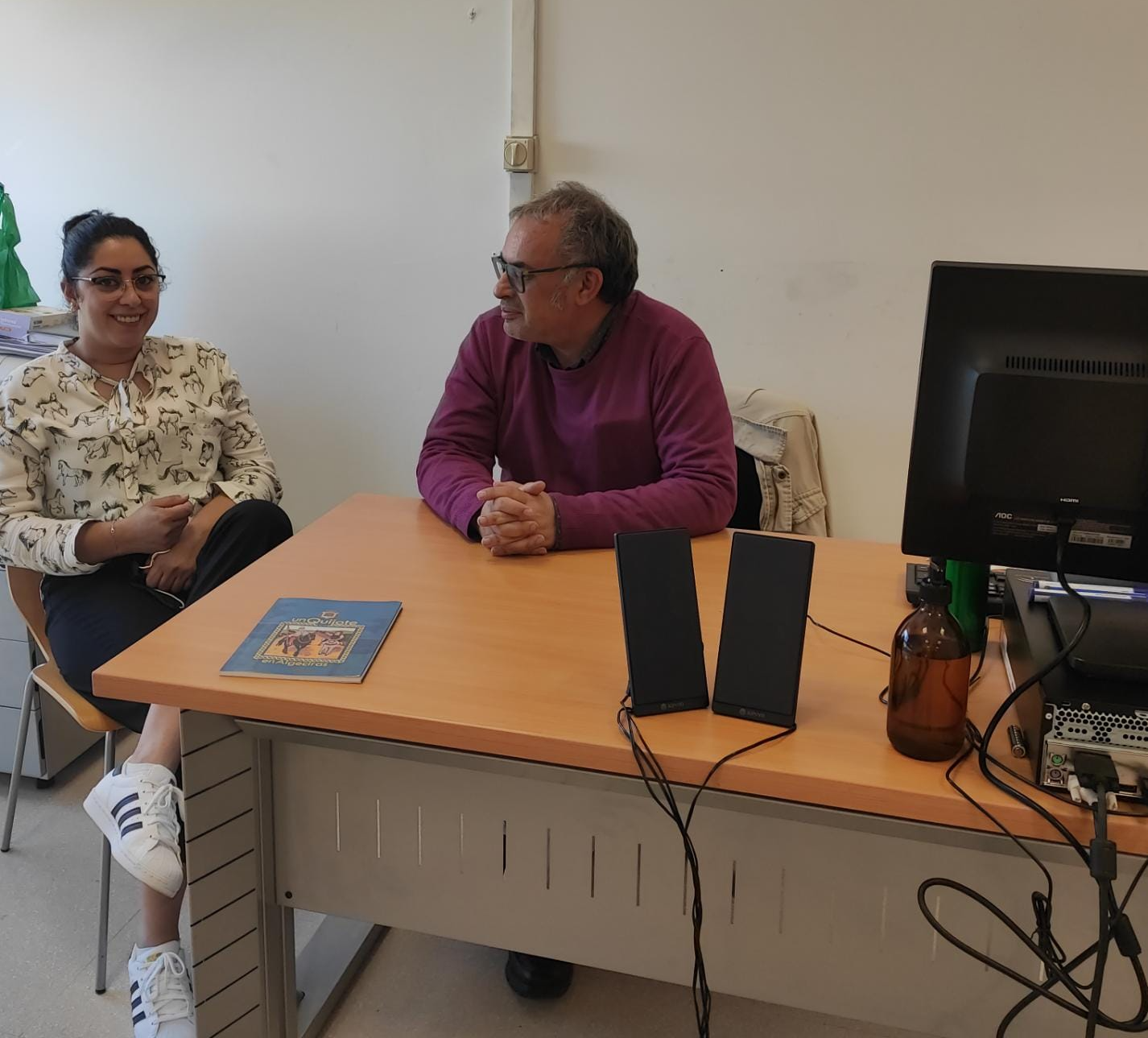 Amal Dinari y Juan Emilio Ríos Vera Amal Dinari y Juan Emilio Ríos Vera