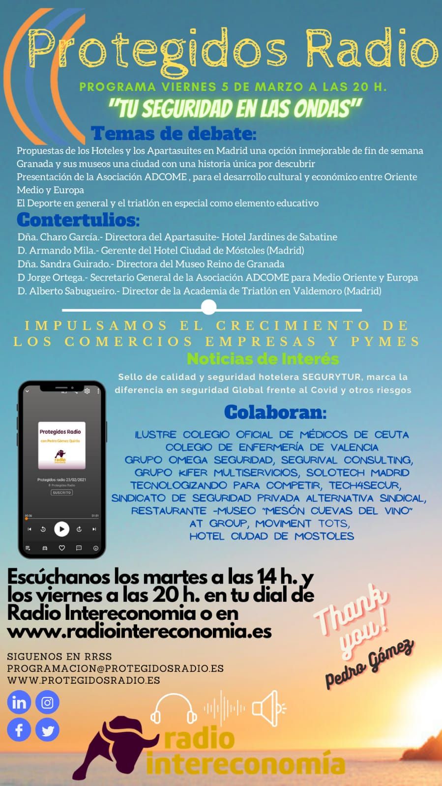 Jorge Ortega - Asociación ADCOME - Radio Intereconomía