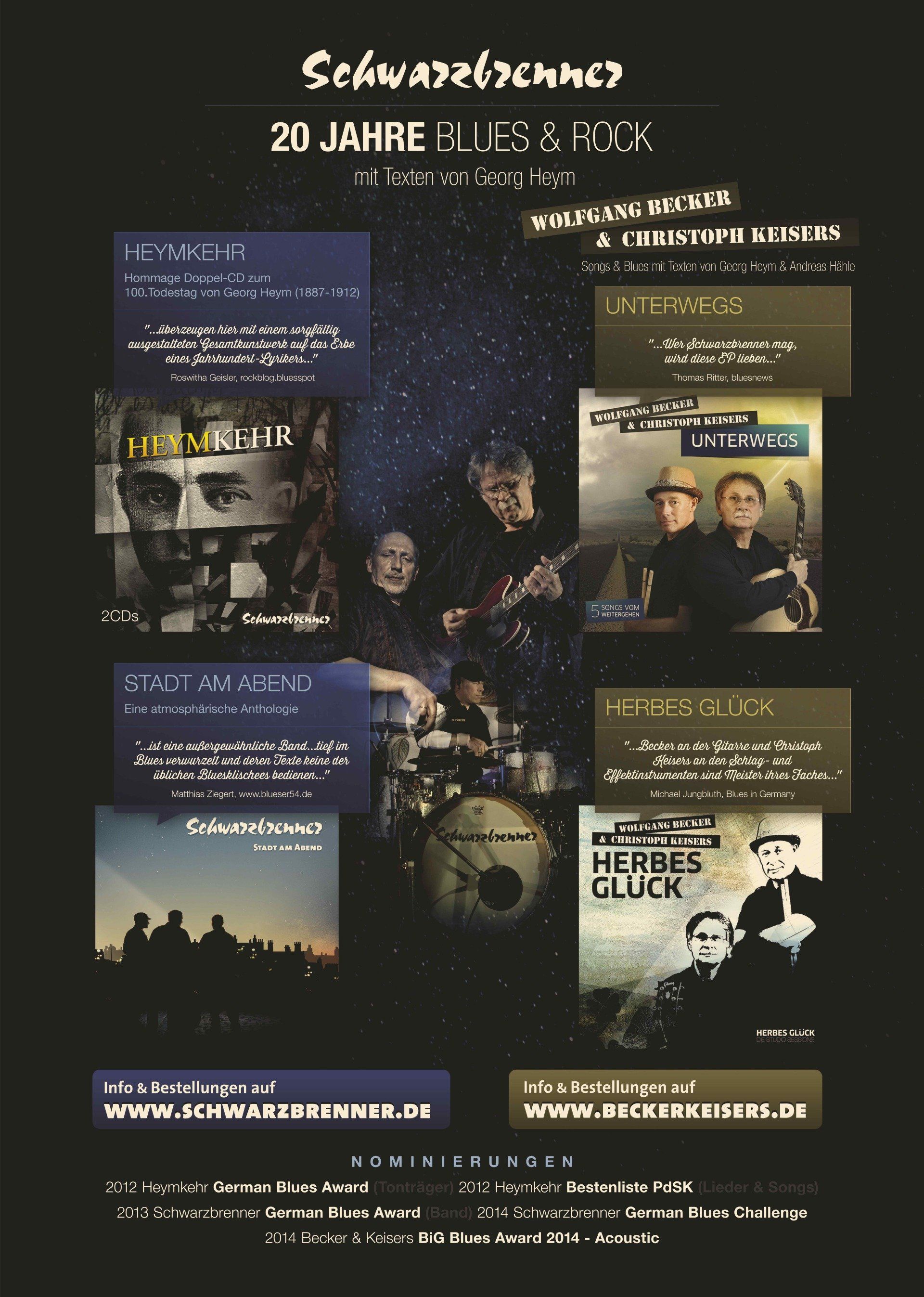 20 Jahre Schwarzbrenner 20 Jahre Schwarzbrenner