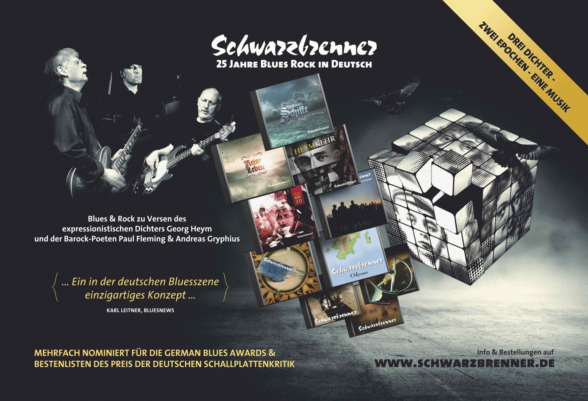 25 Jahre Schwarzbrenner Blues Rock in Deutsch 25 Jahre Schwarzbrenner Blues Rock in Deutsch