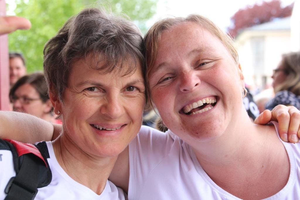 Die Trainerinnen der Frauenriege