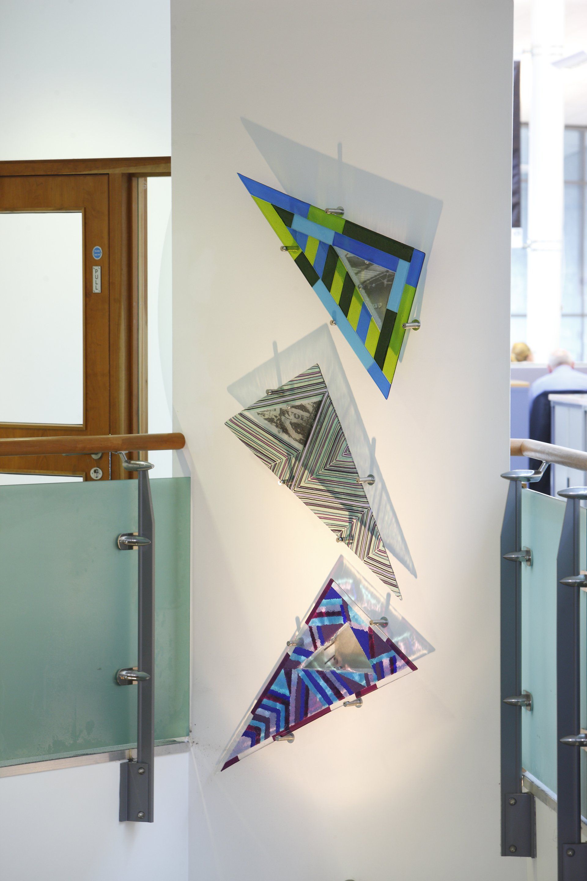 Art glass for offices