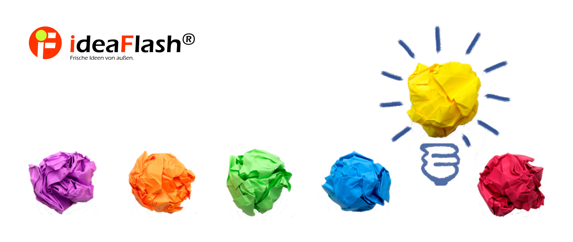 ideaFlash: Wir übernehmen Ihre Suche nach kreativen Ideen!