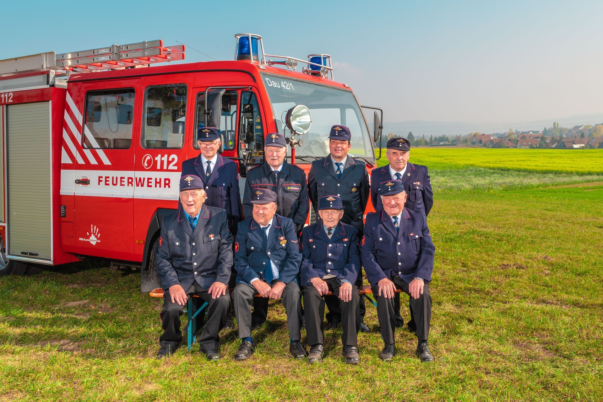 Bild der Altersmannschaft im Jubiläumsjahr