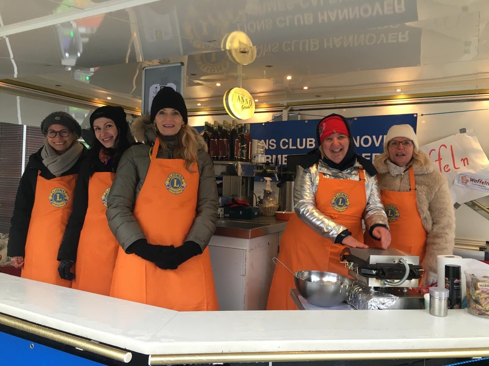 Frauen am Stand
