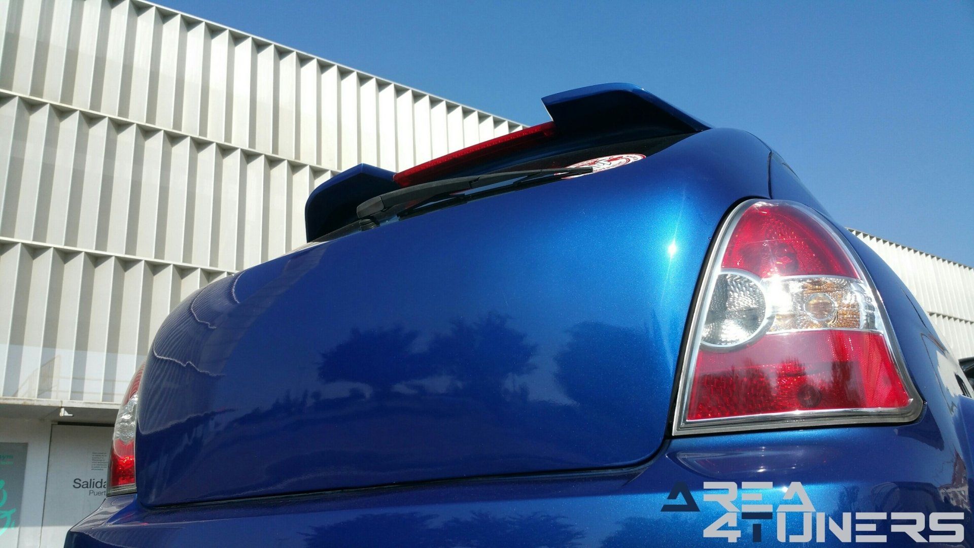 Imagen reportaje coche Tuning Hyundai Accent Mi Niño Imagen perteneciente al reportaje fotográfico de la revista Tuning de publicación diaria Area4tuners.es sobre un Hyundai Accent