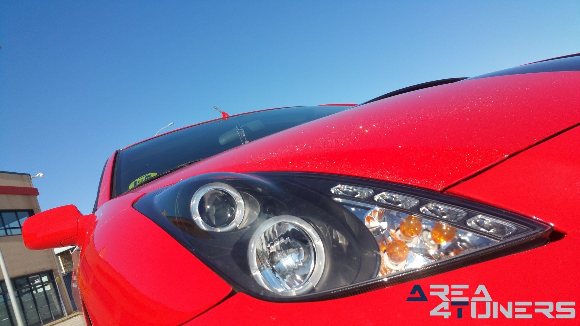 Imagen reportaje coche Tuning Toyota Celica Hemoglobine Imagen perteneciente al reportaje fotográfico de la revista Tuning de publicación diaria Area4tuners.es sobre un Toyota Celica