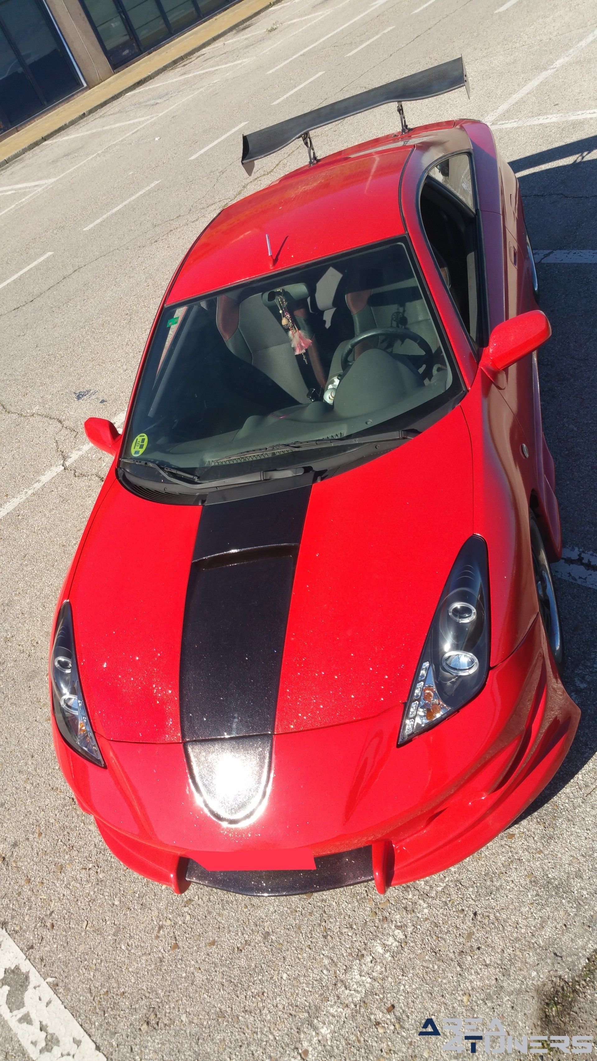 Imagen reportaje coche Tuning Toyota Celica Hemoglobine Imagen perteneciente al reportaje fotográfico de la revista Tuning de publicación diaria Area4tuners.es sobre un Toyota Celica