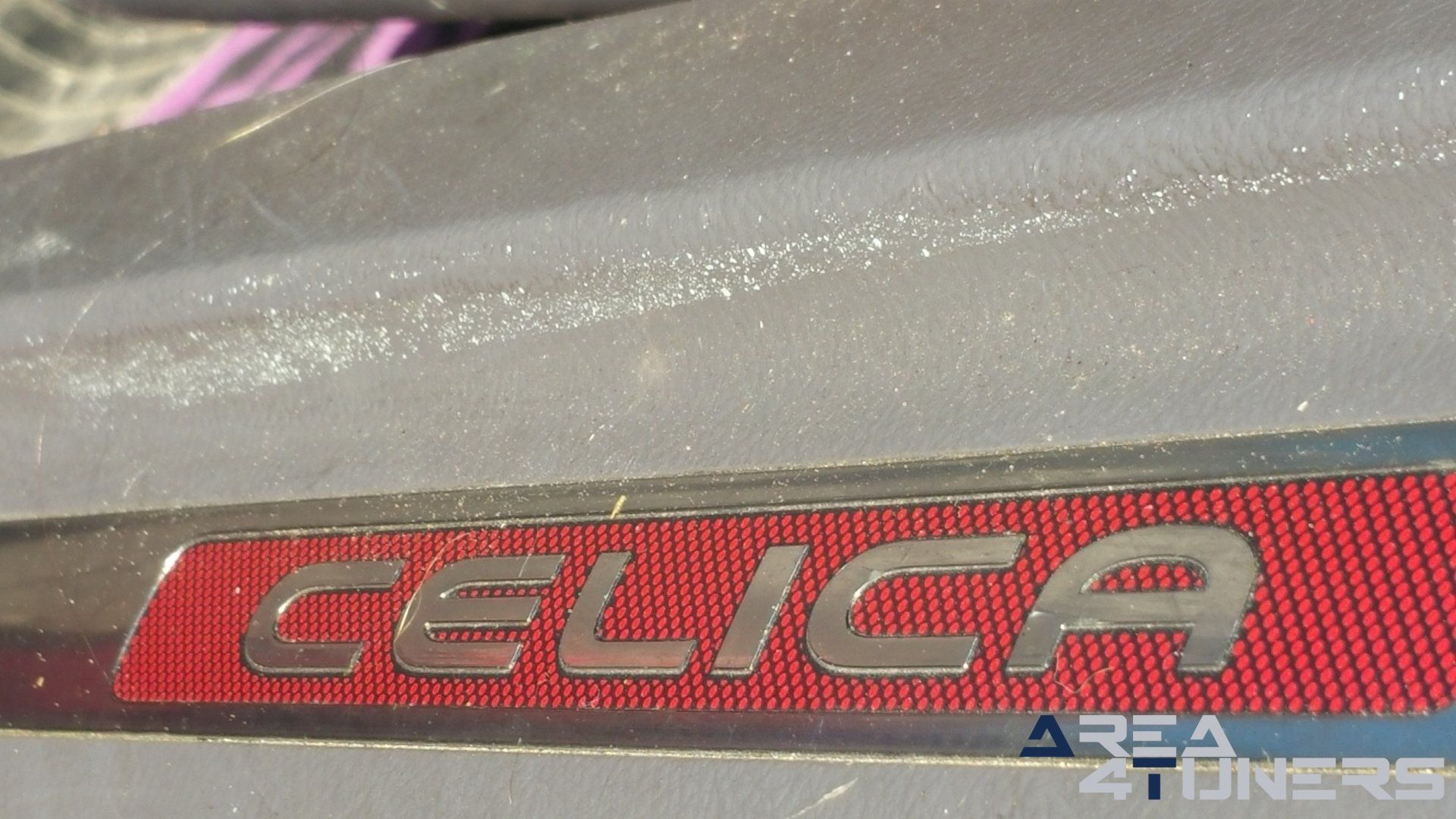 Imagen reportaje coche Tuning Toyota Celica Hemoglobine Imagen perteneciente al reportaje fotográfico de la revista Tuning de publicación diaria Area4tuners.es sobre un Toyota Celica