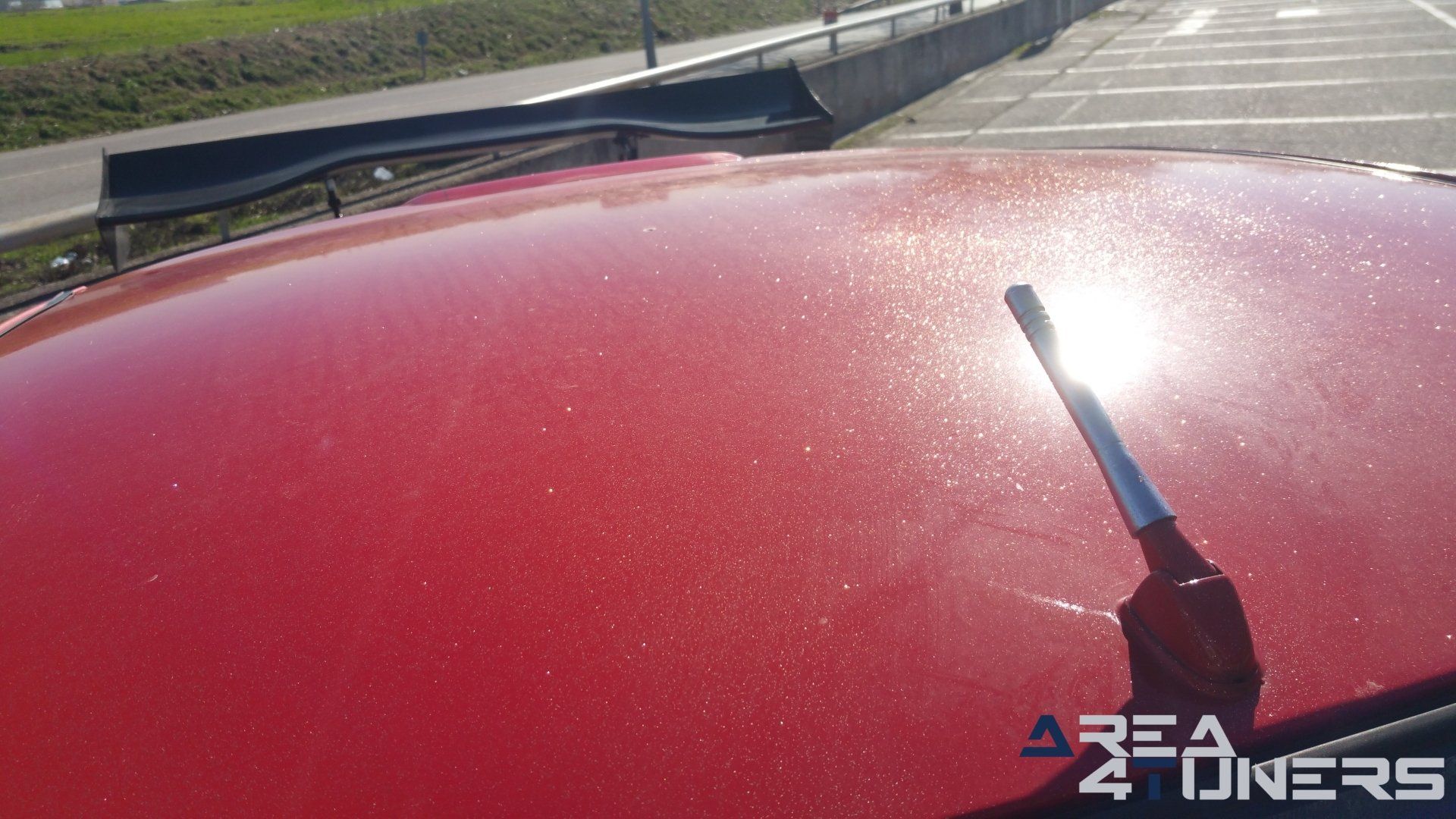 Imagen reportaje coche Tuning Toyota Celica Hemoglobine Imagen perteneciente al reportaje fotográfico de la revista Tuning de publicación diaria Area4tuners.es sobre un Toyota Celica