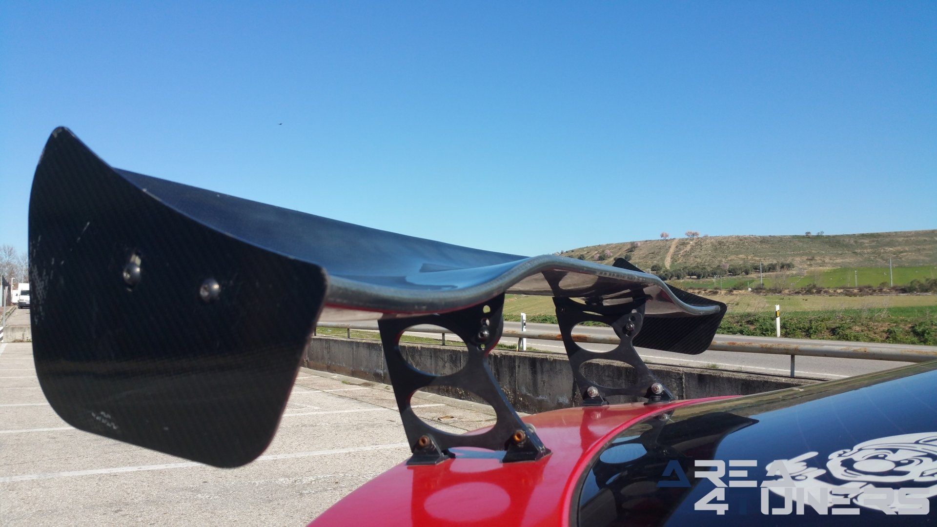 Imagen reportaje coche Tuning Toyota Celica Hemoglobine Imagen perteneciente al reportaje fotográfico de la revista Tuning de publicación diaria Area4tuners.es sobre un Toyota Celica