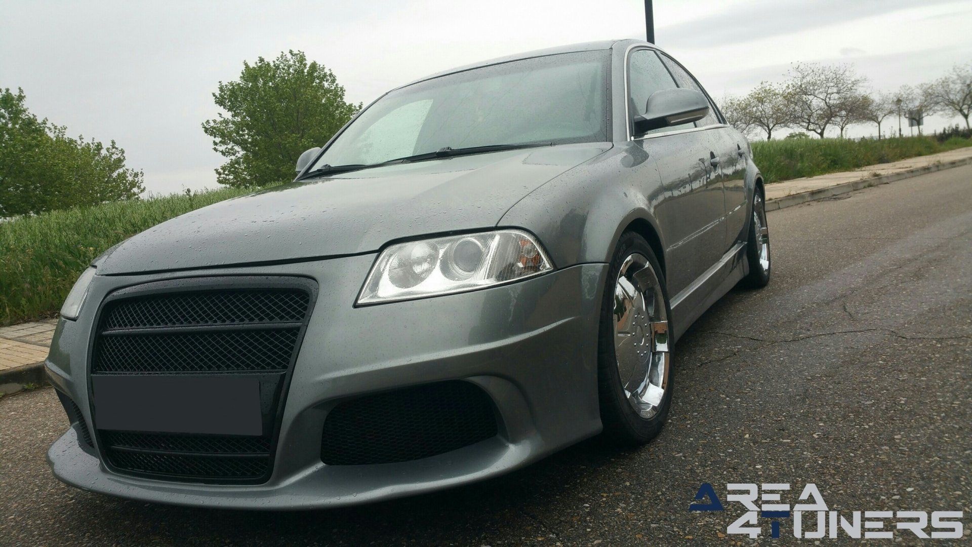 Imagen reportaje coche Tuning Vw Passat Madurez Imagen perteneciente al reportaje fotográfico de la revista Tuning de publicación diaria Area4tuners.es sobre un Vw Passat