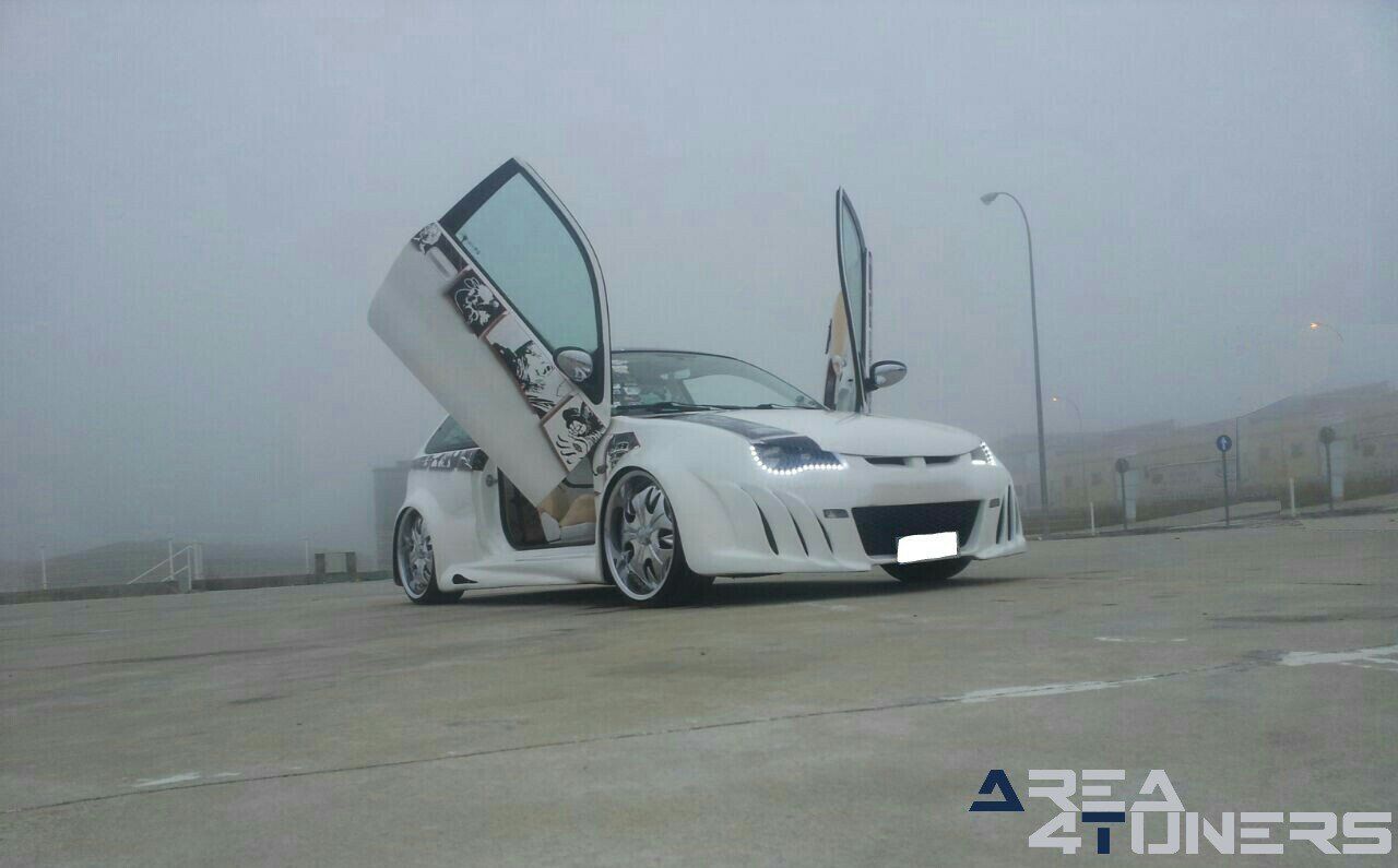 Imagen reportaje coche Tuning Mg Zr Sin City Imagen perteneciente al reportaje de coche Tuning, de la revista Area4tuners.es sobre un Mg Zr