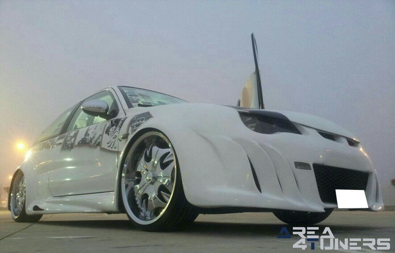 Imagen reportaje coche Tuning Mg Zr Sin City Imagen perteneciente al reportaje de coche Tuning, de la revista Area4tuners.es sobre un Mg Zr