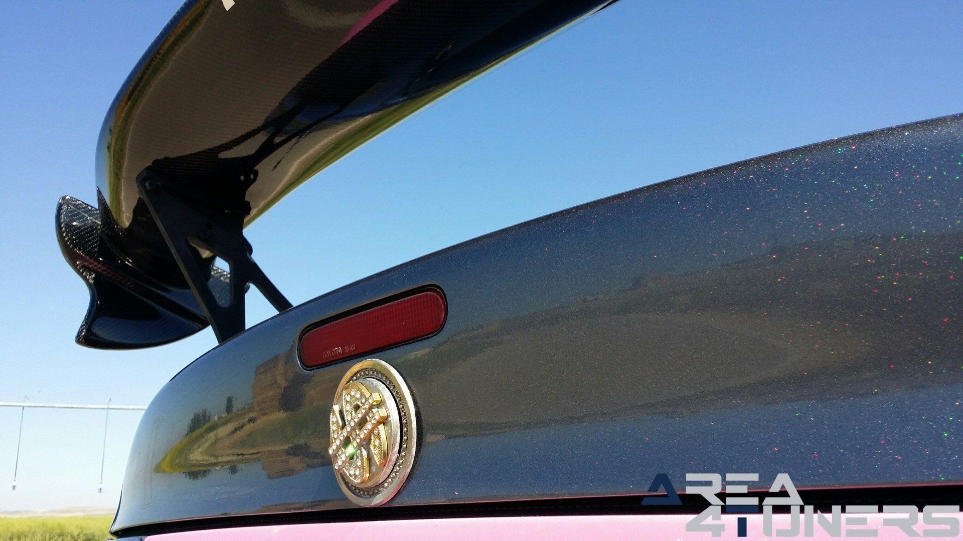Imagen reportaje coche Tuning Toyota Celica Playboy Imagen perteneciente al reportaje de coche Tuning, de la revista Area4tuners.es sobre un Toyota Celica