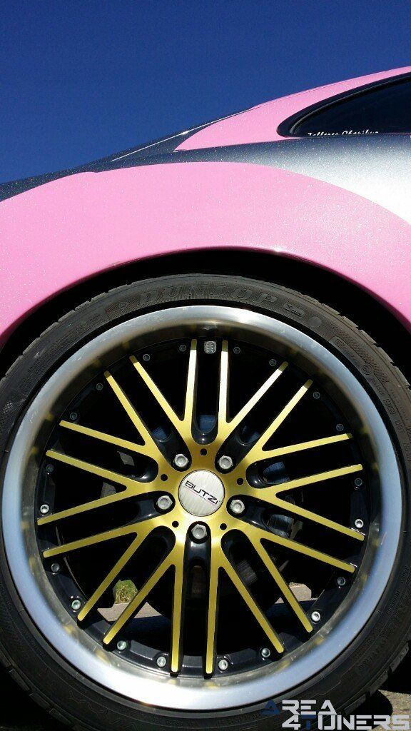 Imagen reportaje coche Tuning Toyota Celica Playboy Imagen perteneciente al reportaje de coche Tuning, de la revista Area4tuners.es sobre un Toyota Celica