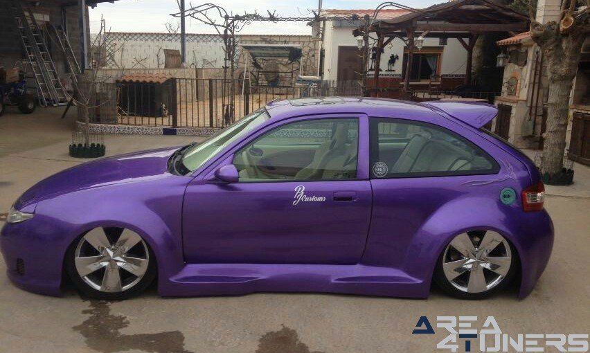 Imagen reportaje coche Tuning Mg Zr Curvas Infinitas Imagen perteneciente al reportaje de coche Tuning, de la revista Area4tuners.es sobre un Mg Zr