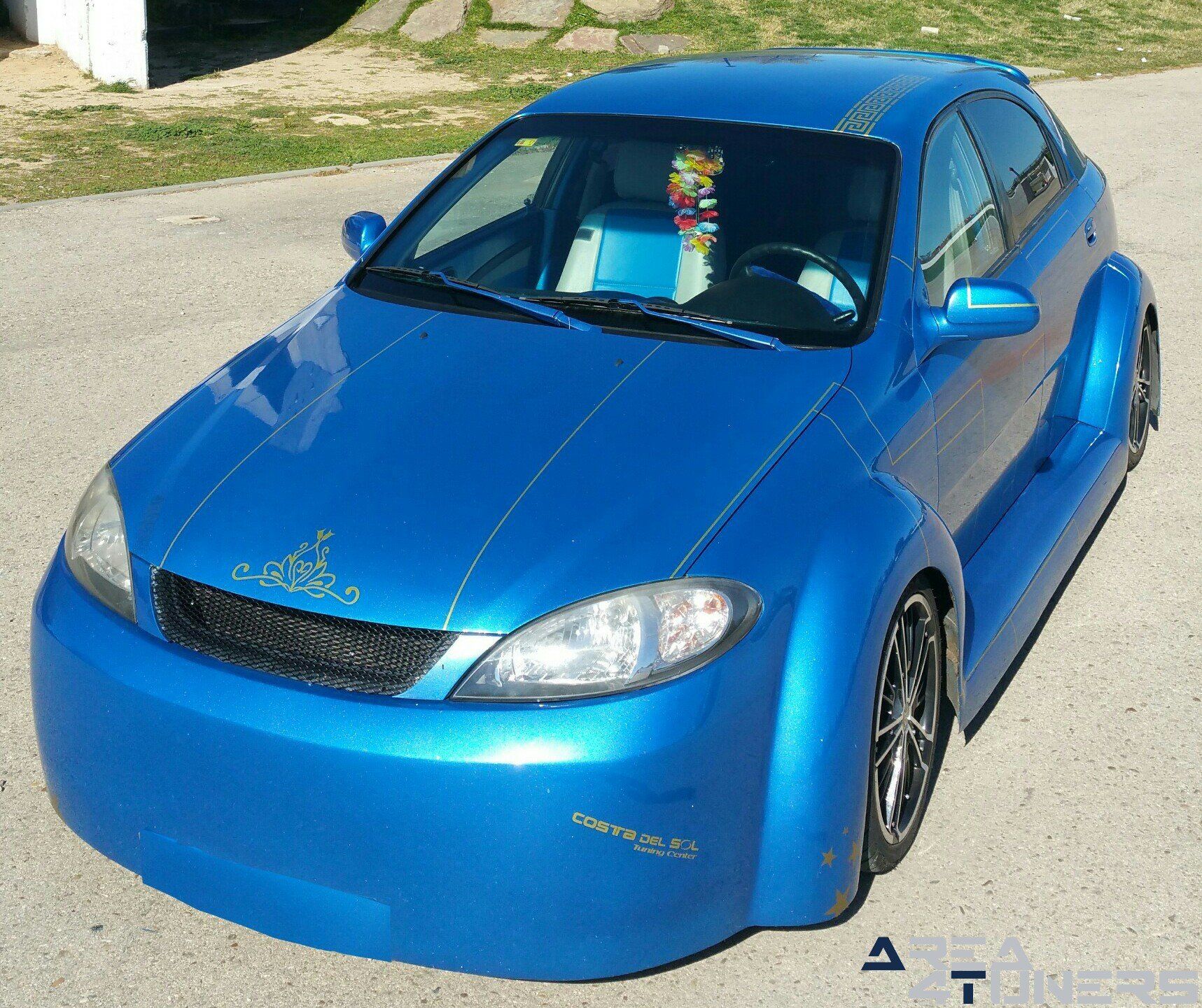 Imagen reportaje coche Tuning Daewoo Lacetti Circunstancias Dolorosas Imagen perteneciente al reportaje de coche Tuning, de la revista Area4tuners.es sobre un Daewoo Lacetti