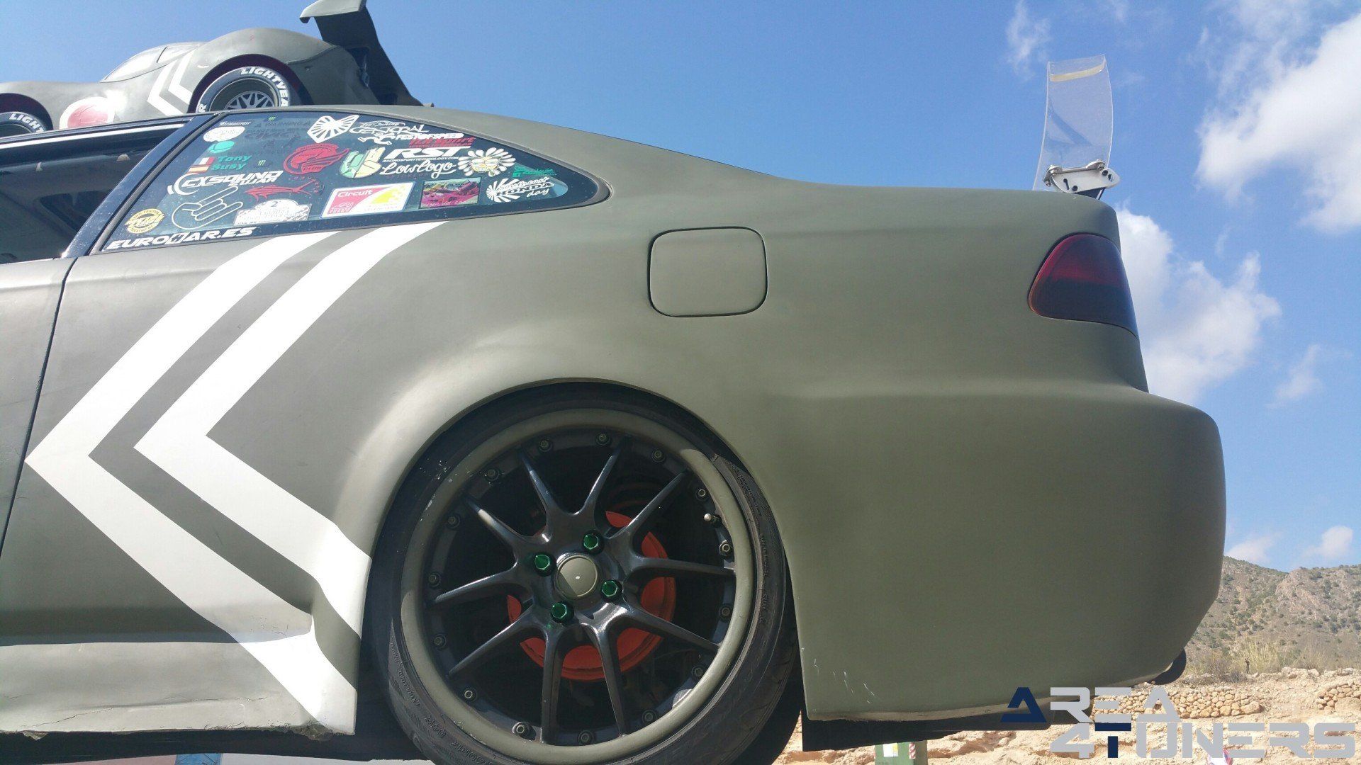 Imagen reportaje coche Tuning Honda Civic Coupé Kamikaze Imagen perteneciente al reportaje de coche Tuning, de la revista Area4tuners.es sobre un Honda Civic