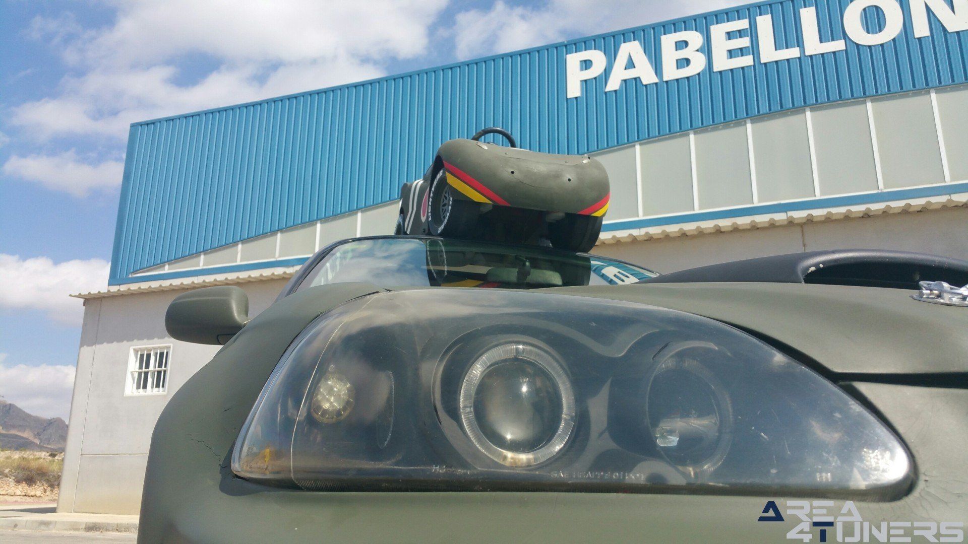 Imagen reportaje coche Tuning Honda Civic Coupé Kamikaze Imagen perteneciente al reportaje de coche Tuning, de la revista Area4tuners.es sobre un Honda Civic