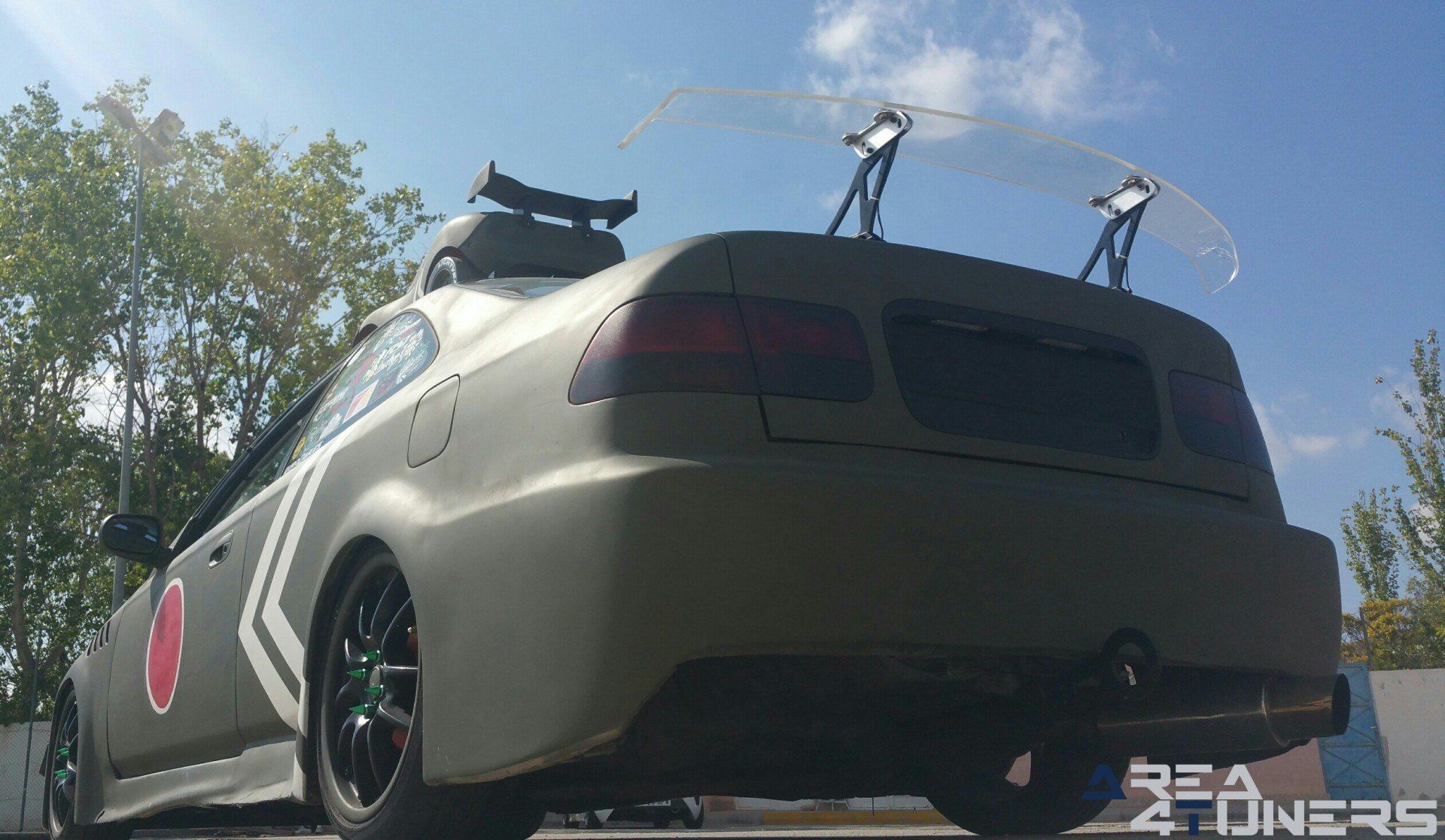 Imagen reportaje coche Tuning Honda Civic Coupé Kamikaze Imagen perteneciente al reportaje de coche Tuning, de la revista Area4tuners.es sobre un Honda Civic