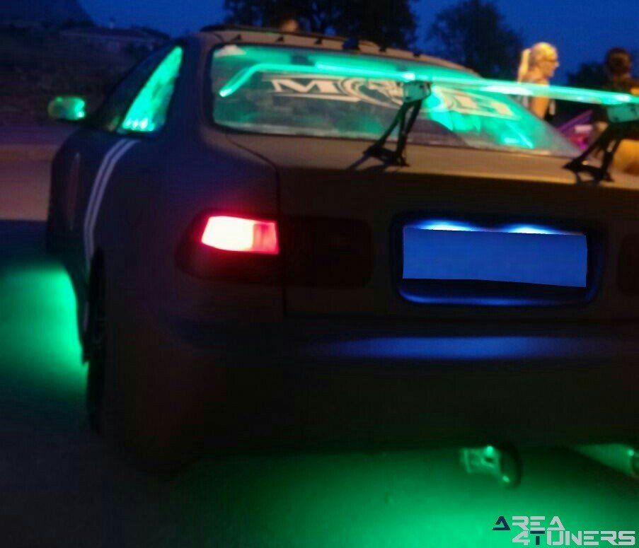 Imagen reportaje coche Tuning Honda Civic Coupé Kamikaze Imagen perteneciente al reportaje de coche Tuning, de la revista Area4tuners.es sobre un Honda Civic