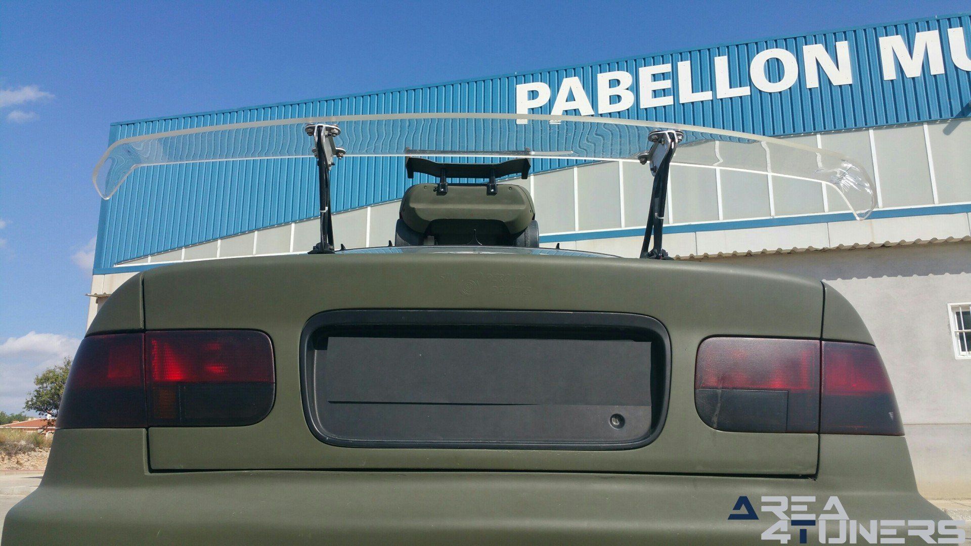 Imagen reportaje coche Tuning Honda Civic Coupé Kamikaze Imagen perteneciente al reportaje de coche Tuning, de la revista Area4tuners.es sobre un Honda Civic