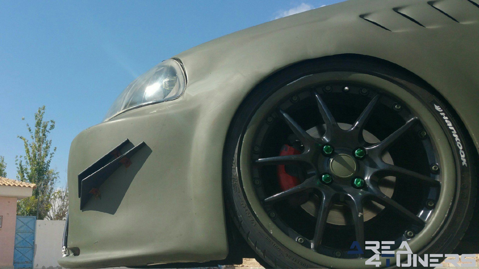 Imagen reportaje coche Tuning Honda Civic Coupé Kamikaze Imagen perteneciente al reportaje de coche Tuning, de la revista Area4tuners.es sobre un Honda Civic