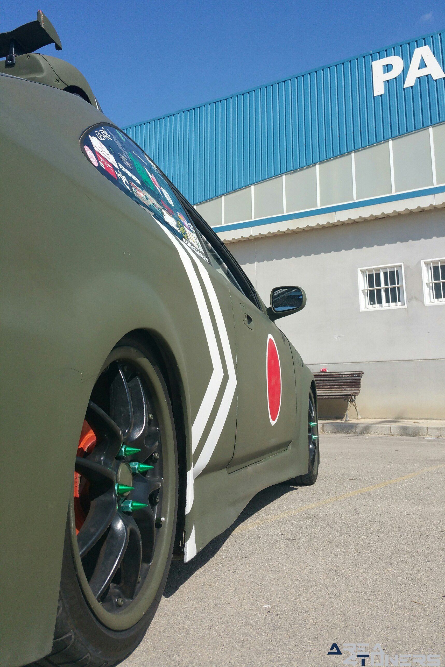 Imagen reportaje coche Tuning Honda Civic Coupé Kamikaze Imagen perteneciente al reportaje de coche Tuning, de la revista Area4tuners.es sobre un Honda Civic