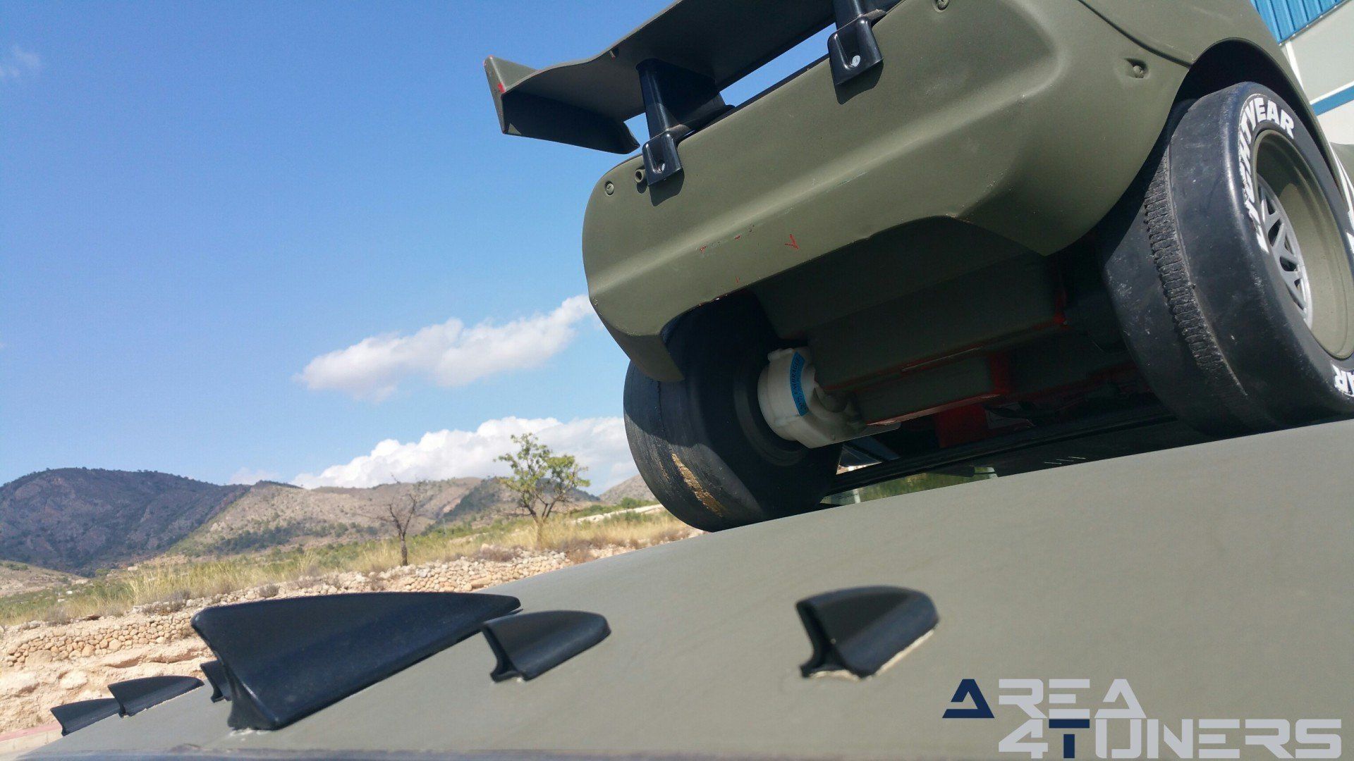 Imagen reportaje coche Tuning Honda Civic Coupé Kamikaze Imagen perteneciente al reportaje de coche Tuning, de la revista Area4tuners.es sobre un Honda Civic