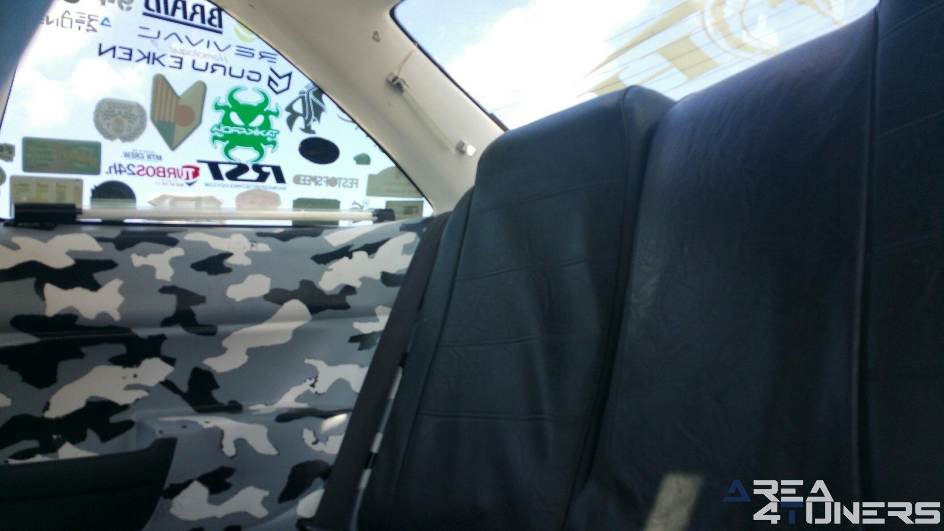 Imagen reportaje coche Tuning Honda Civic Coupé Kamikaze Imagen perteneciente al reportaje de coche Tuning, de la revista Area4tuners.es sobre un Honda Civic