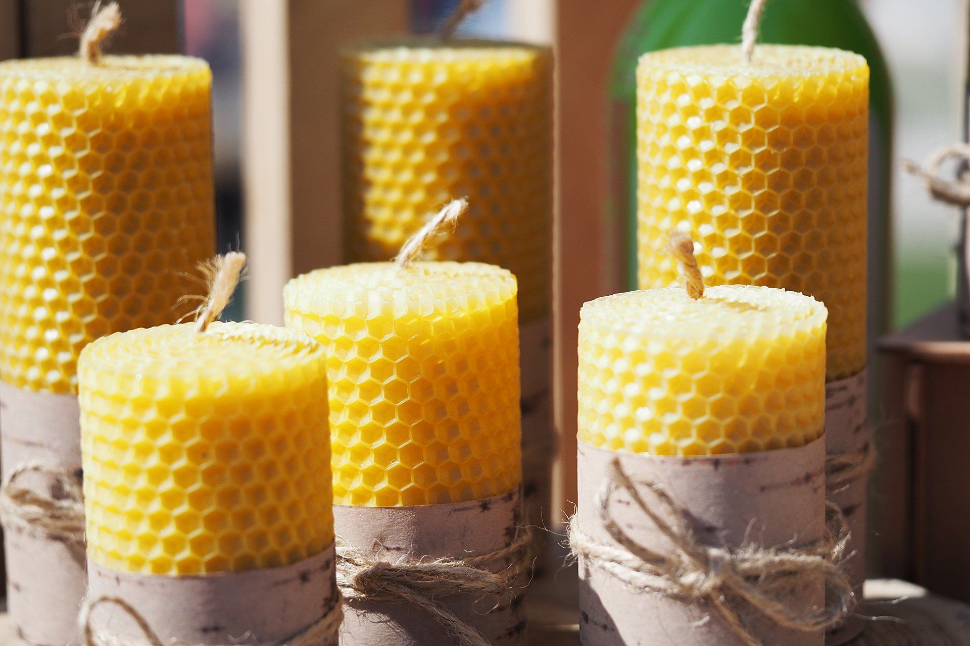 beeswax candles