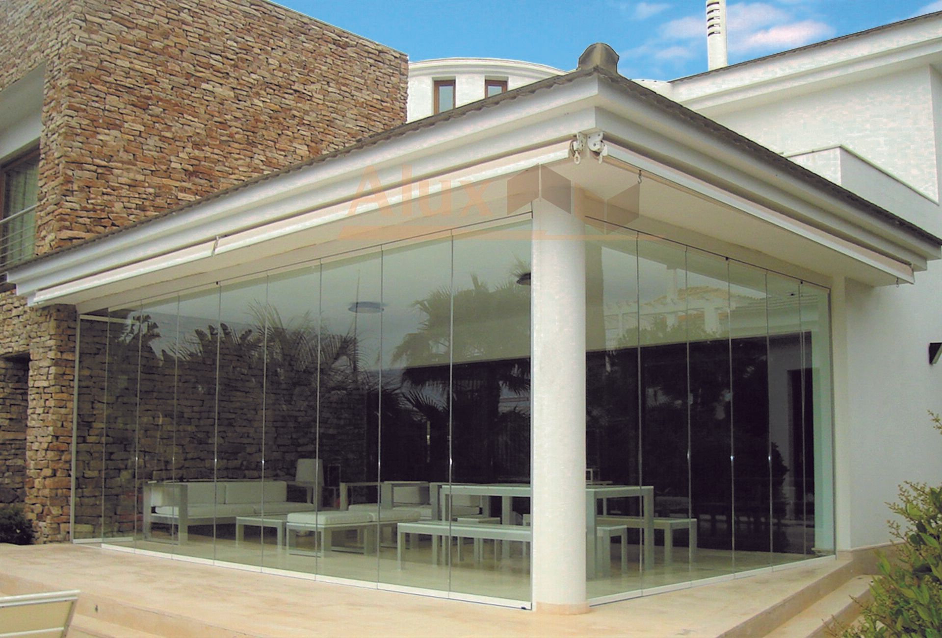 Cortina de cristal en Benidorm, Alicante