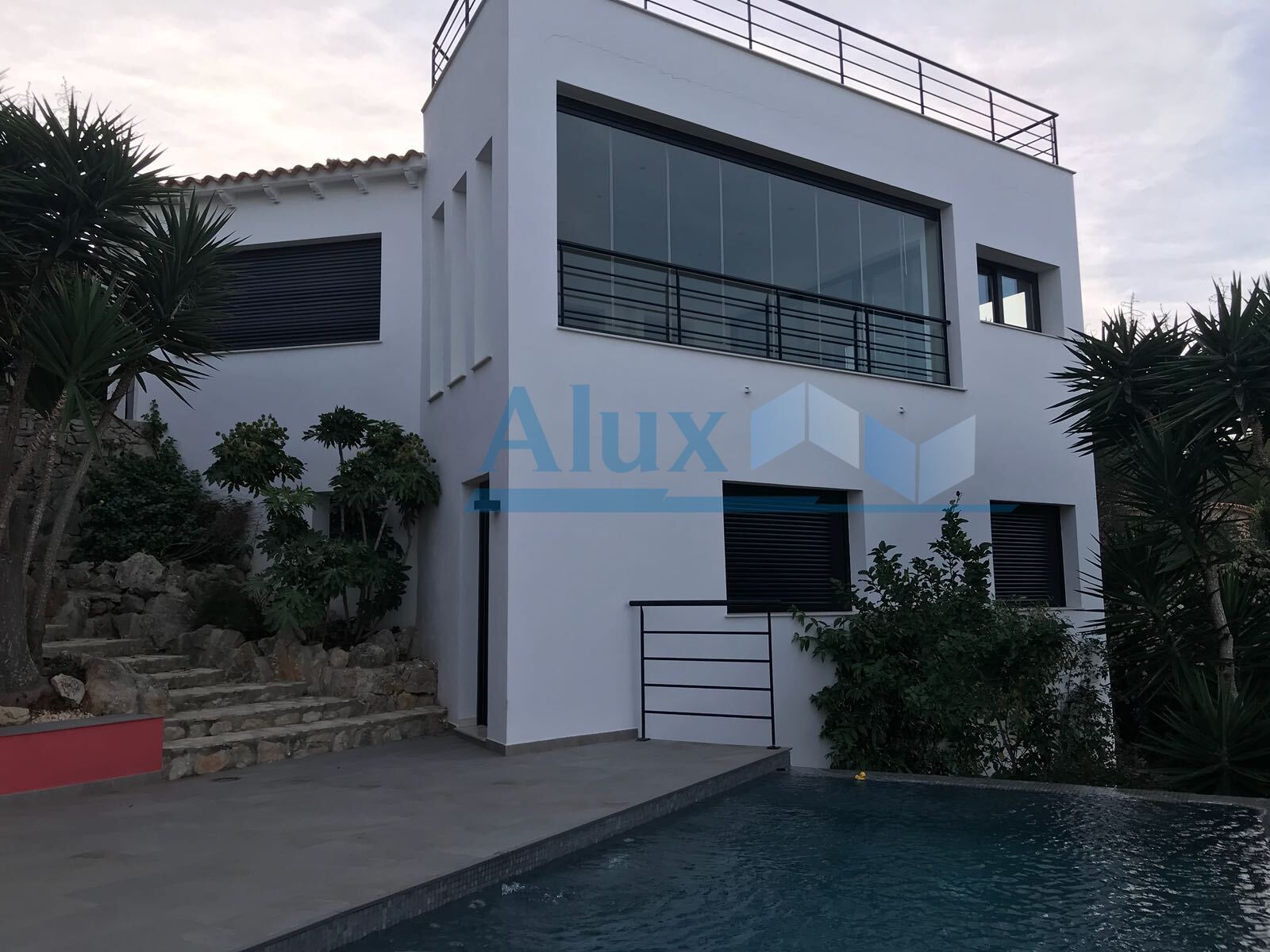 Acristalamiento de terraza en Calpe