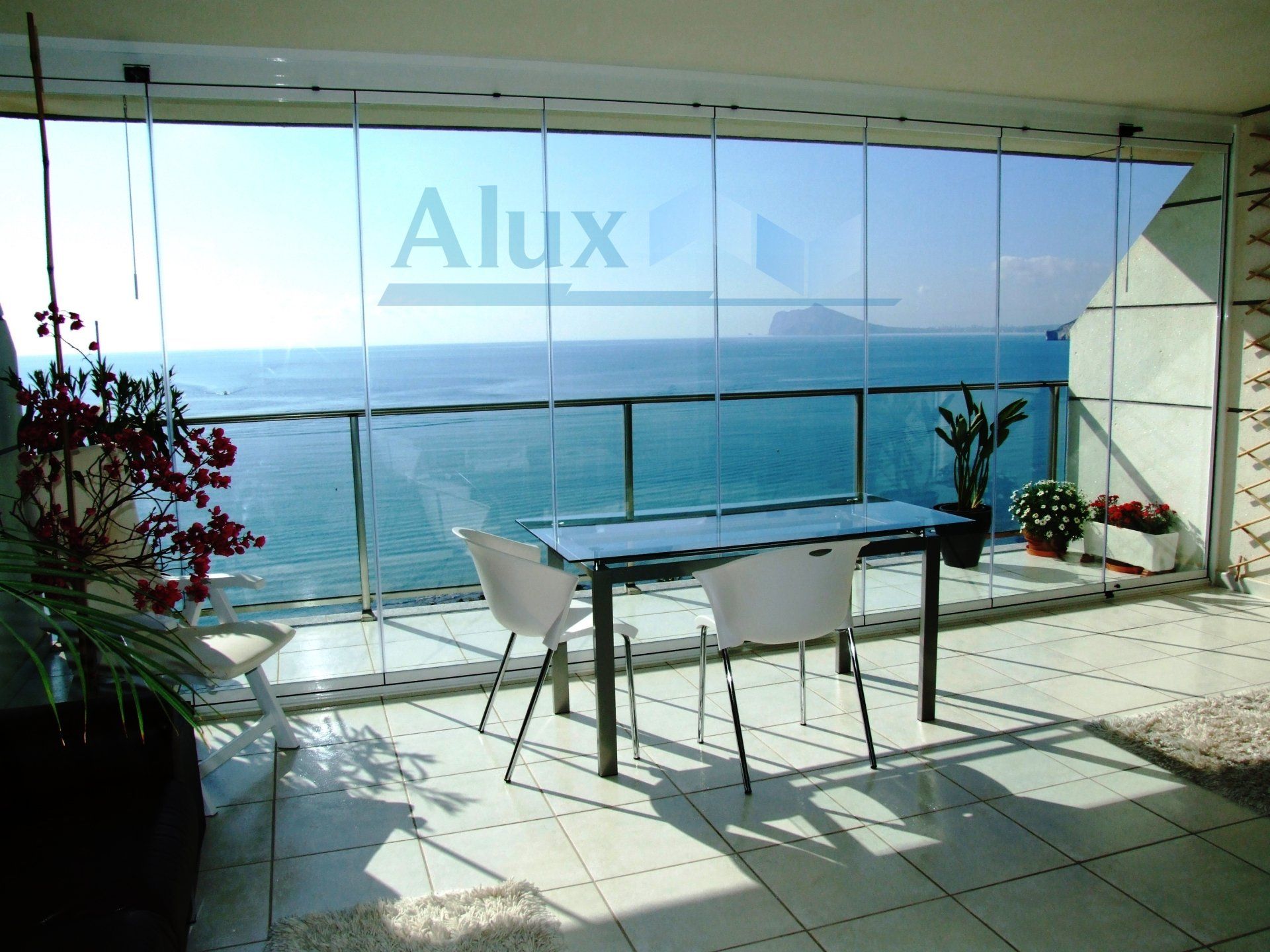 Cerramiento de cristal en Altea, Alicante