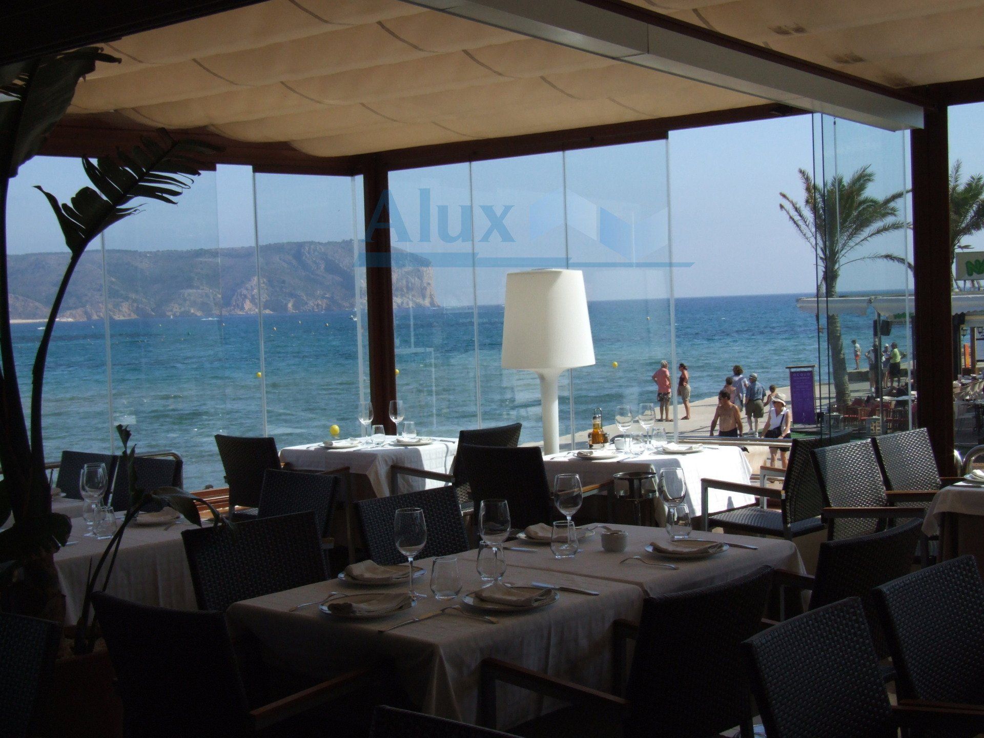 acristalamiento de restaurantes