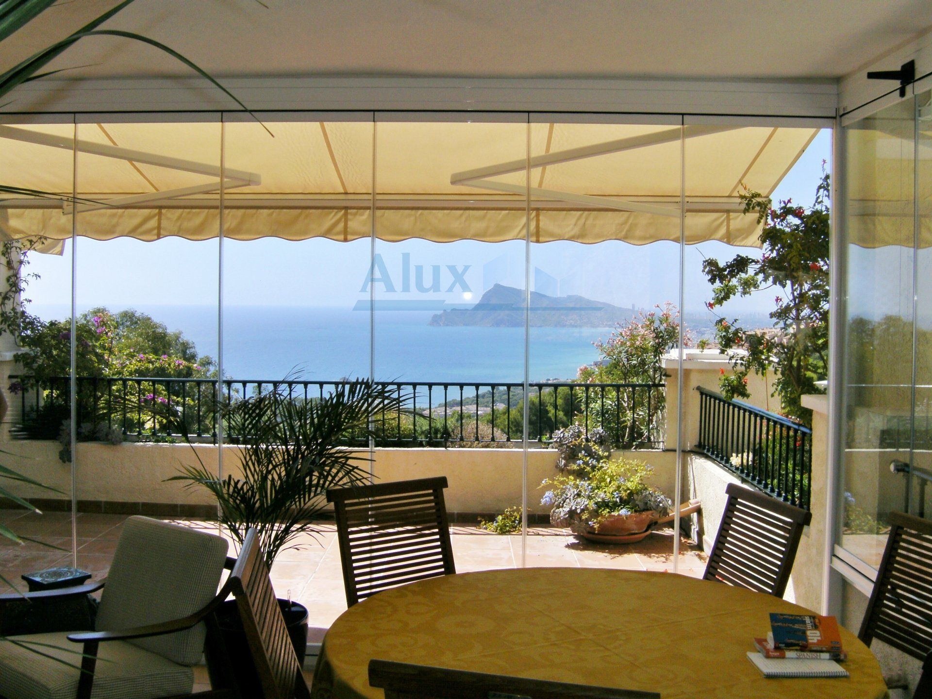 Cerramientos de cristal en Altea