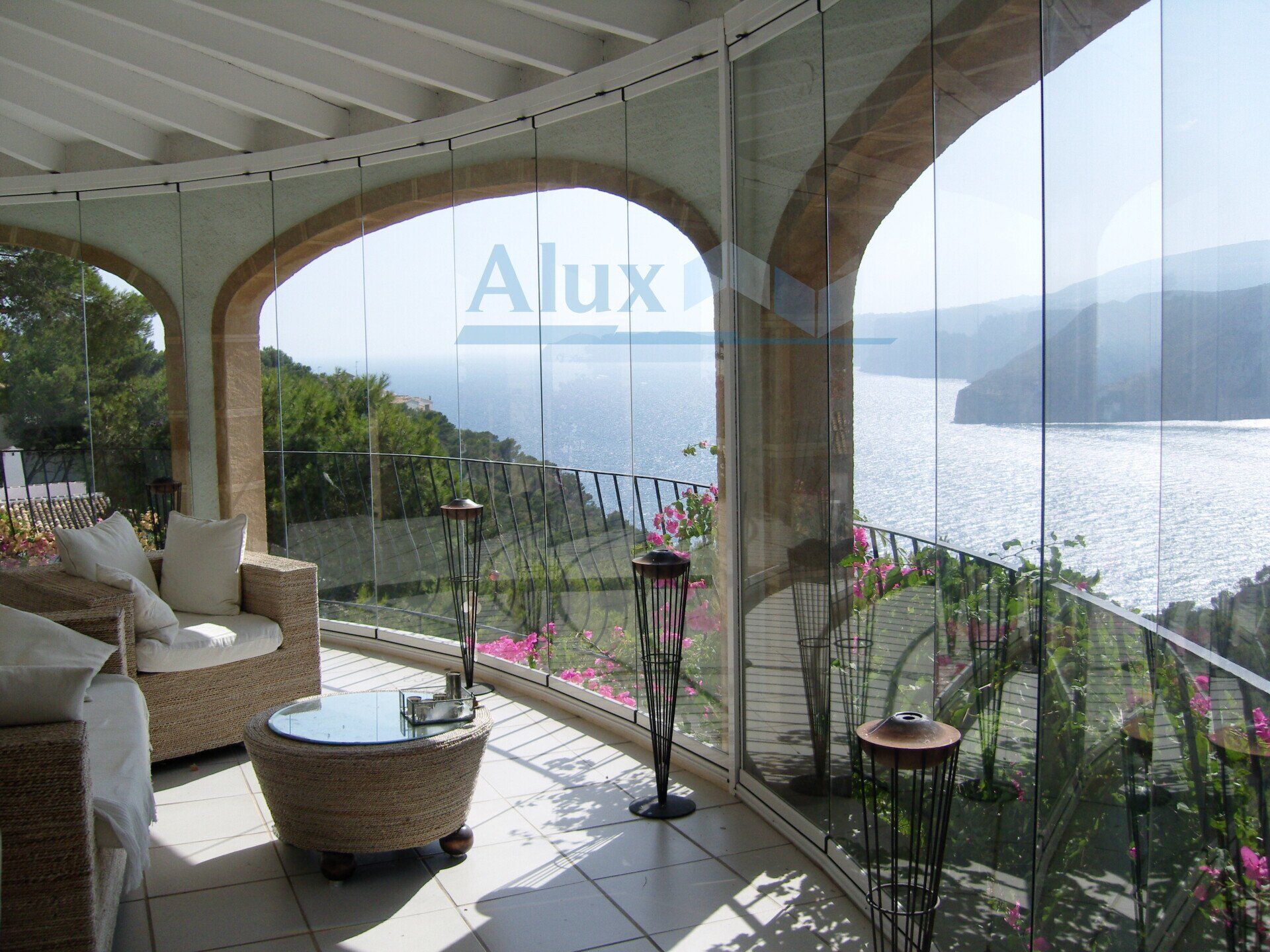 Cerramiento de cristal enDenia, Alicante