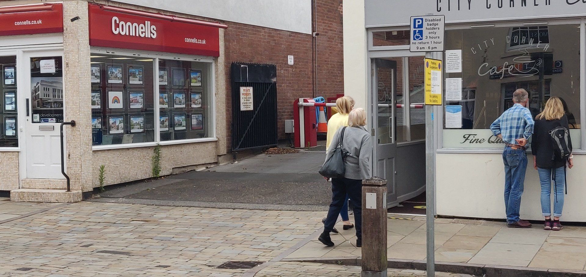 Walk from City Arcade towards the centre.  Chinese Massage Therapy