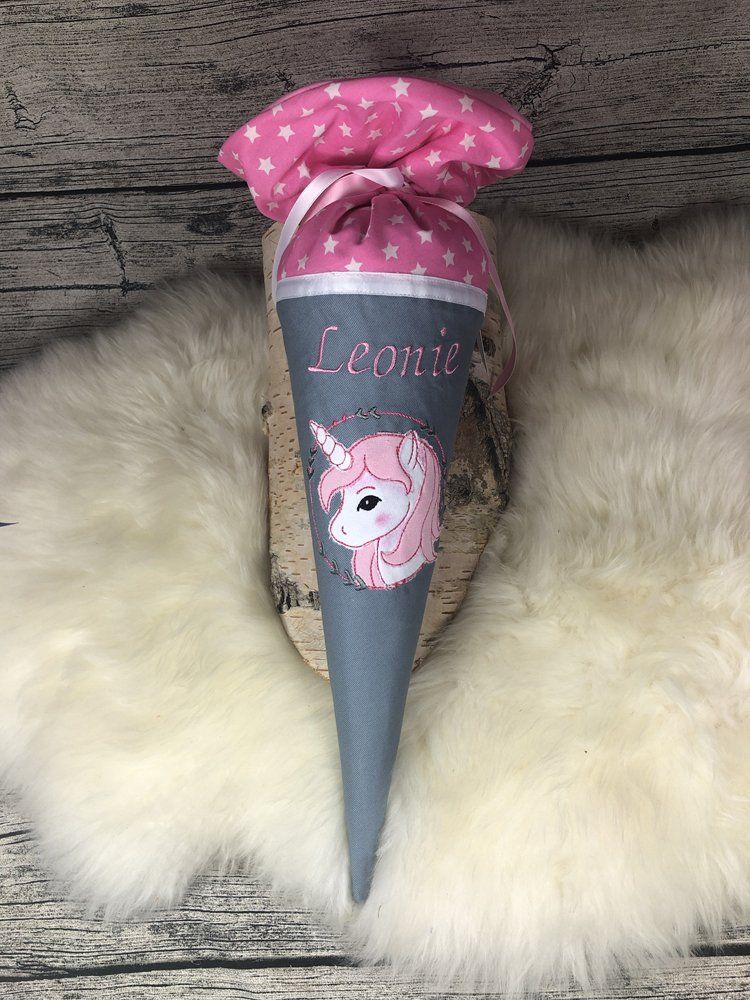 Geschwister Schultüte mit Einhorn