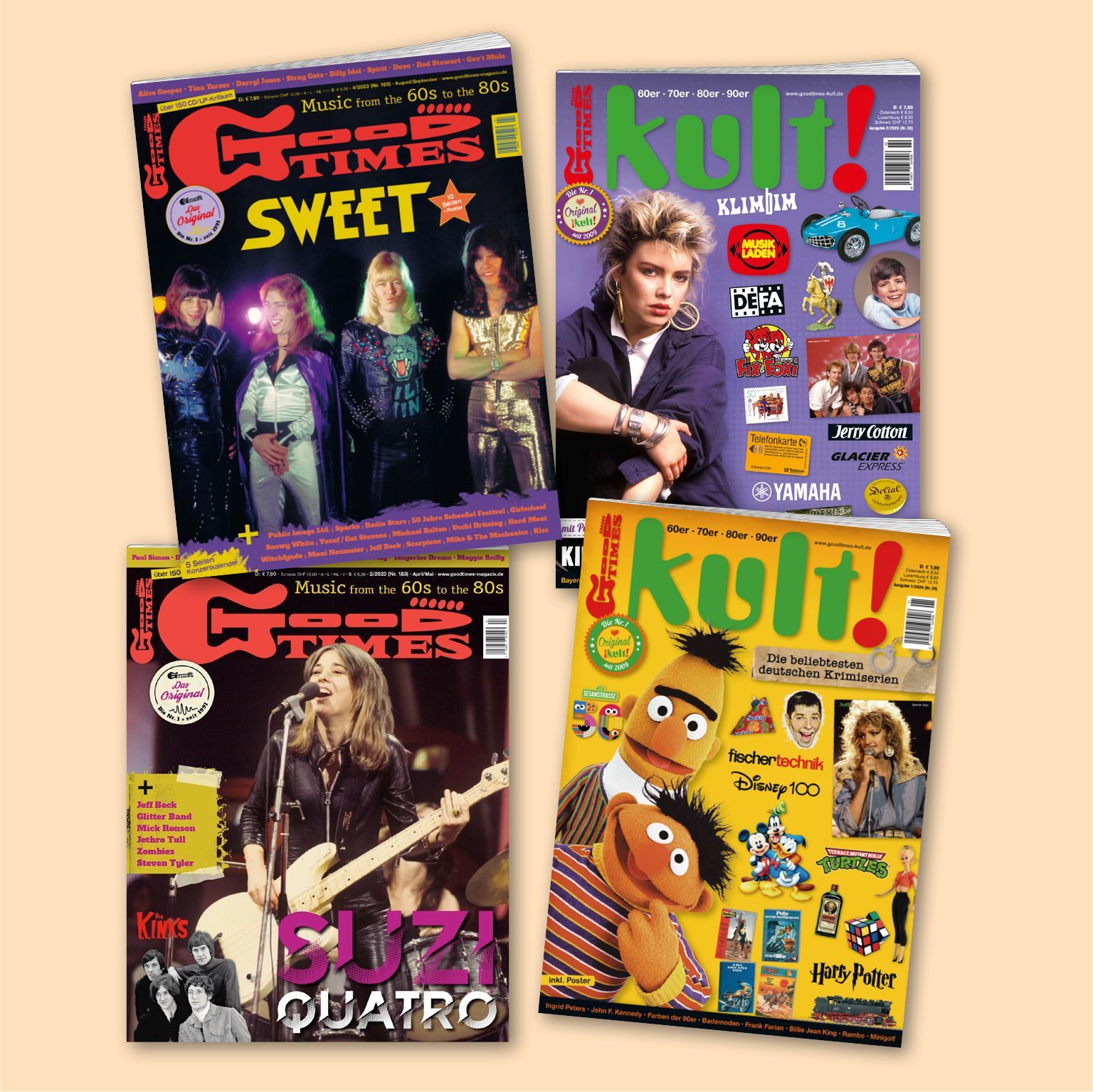 GoodTimes - Das Magazin für die 60er bis 80er Jahre